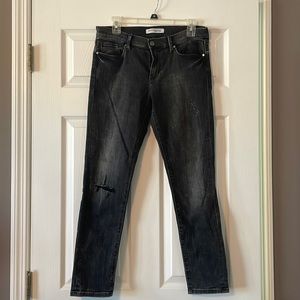 banana republic premium denim - SKINNY ANKLE sz 28!